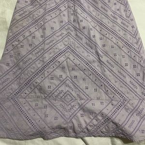 Light purple skirt